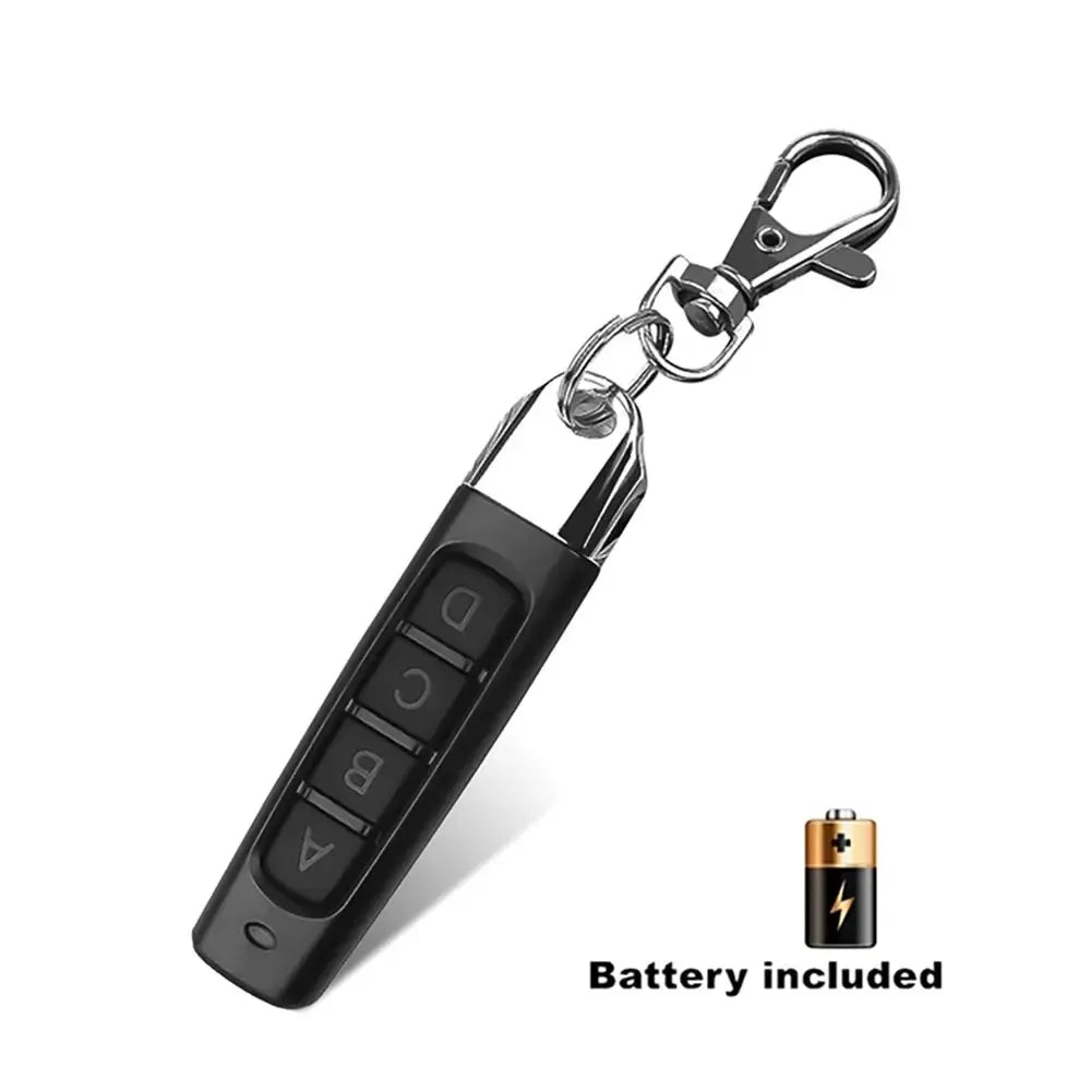 Universal 433MHz Garage Door Remote Control Duplicator – 4-Channel Clone Key